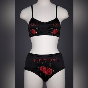 NWT Bettie Page Sweet & Sour Set